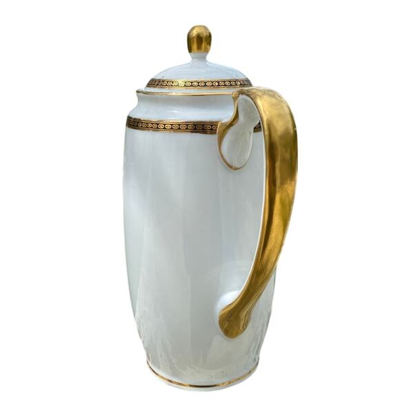 Nippon Noritake The Angora Coffee Server Pot Beautiful Estate Find Tea Service - Picture 3 of 15